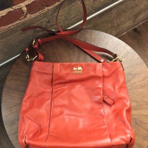 Coach Isabelle Burnt Orange Purse